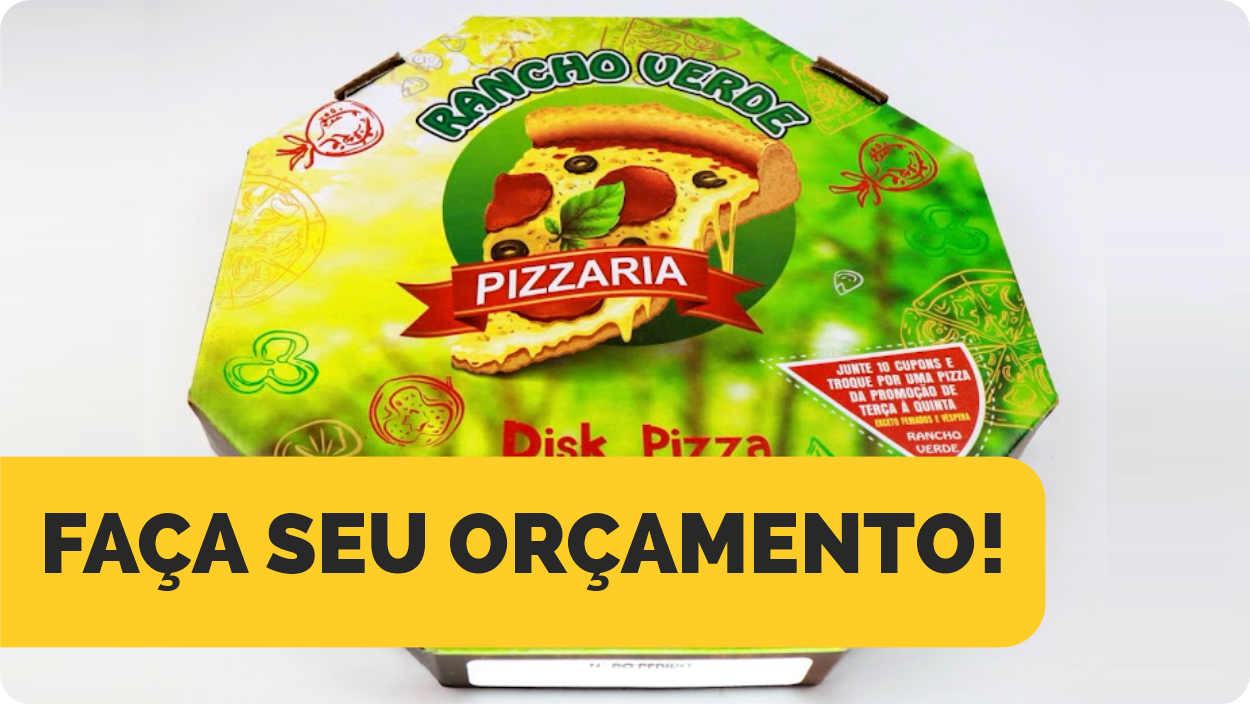 Fábrica de caixa para Pizza