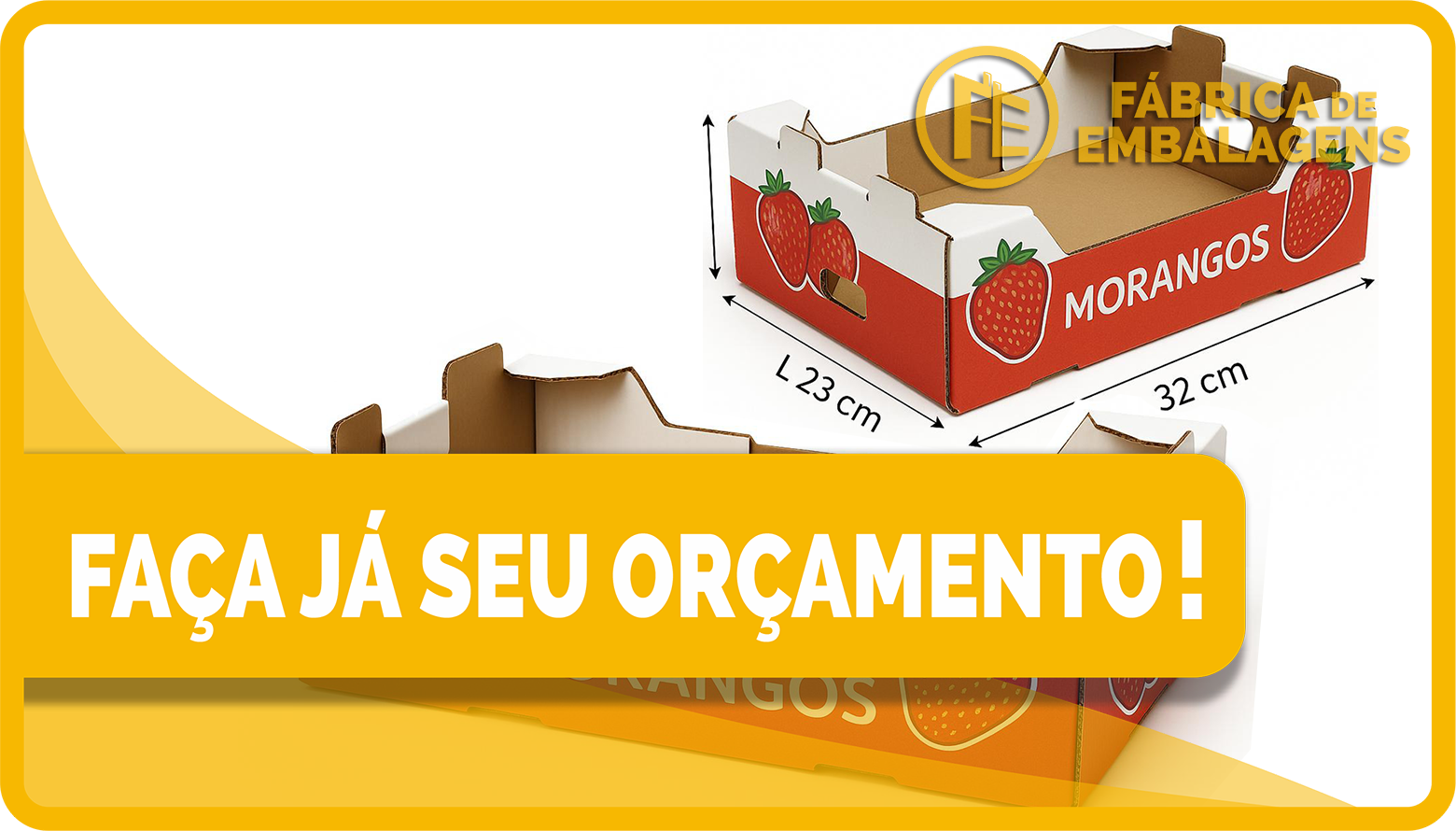 Fornecedor de Caixa de Papelão para Frutas