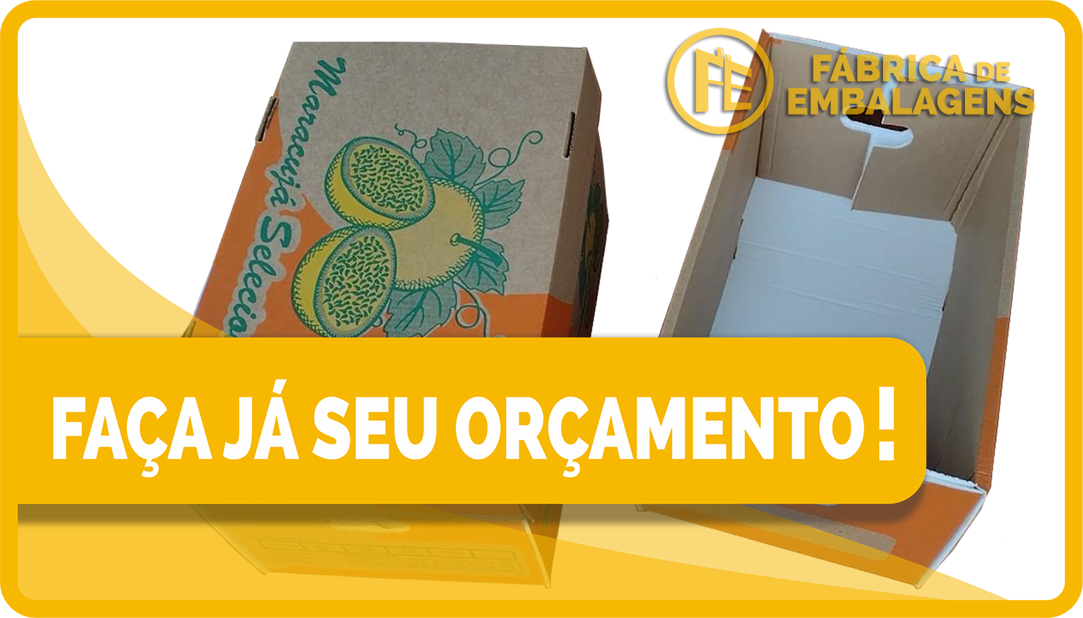 Caixa para Maracujá