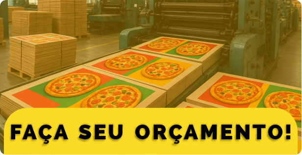 Caixa de Pizza Quadrada