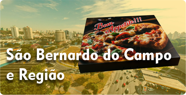 Caixa de Pizza Quadrada em São Bernardo do Campo