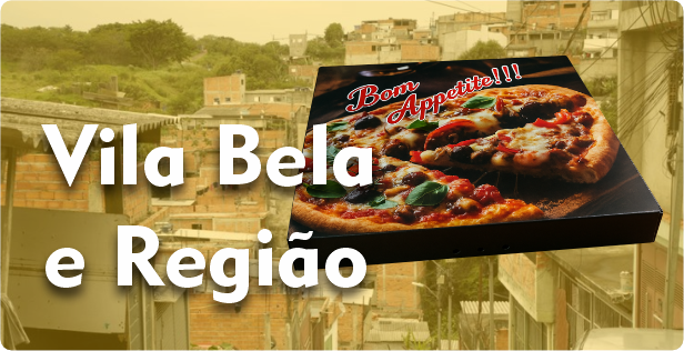 Caixa de Pizza Quadrada em Vila Bela