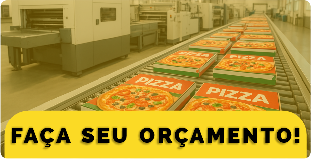 Caixa de Papelão para Pizza