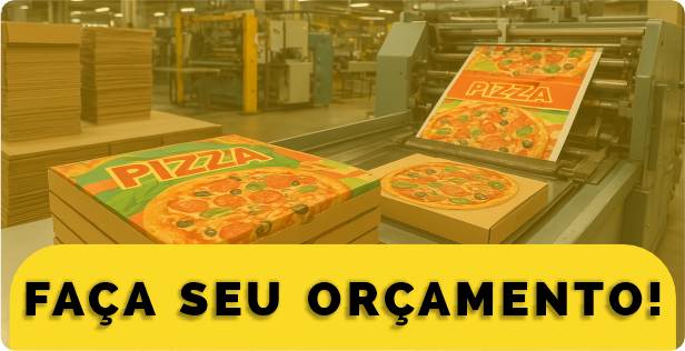 Caixa de Pizza Personalizada SP