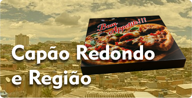 Caixa de Pizza Quadrada em Capão Redondo