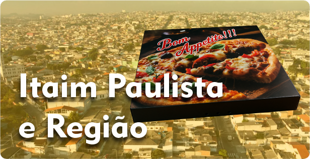 Caixa de Pizza Quadrada em Itaim Paulista