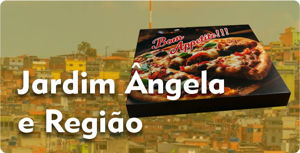 Caixa de Pizza Quadrada em Jardim Ângela
