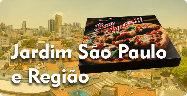Caixa de Pizza Quadrada em Jardim São Paulo