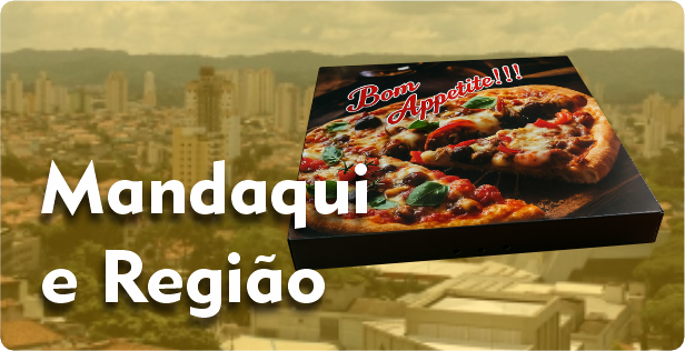 Caixa de Pizza Quadrada em Mandaqui