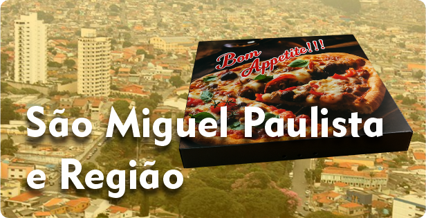 Caixa de Pizza Quadrada em São Miguel Paulista