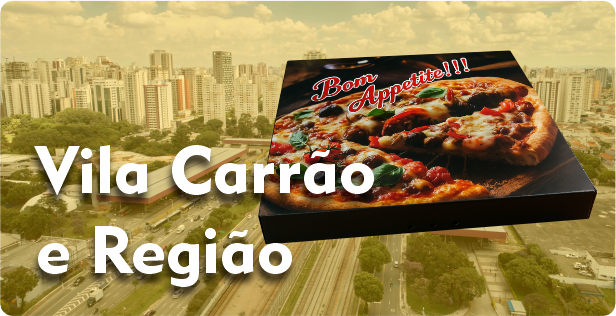 Caixa de Pizza Quadrada em Vila Carrão