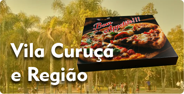 Caixa de Pizza Quadrada em Vila Curuçá