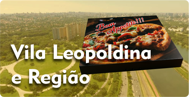 Caixa de Pizza Quadrada em Vila Leopoldina