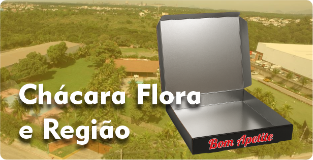 Caixa de Pizza Laminada em Chácara Flora