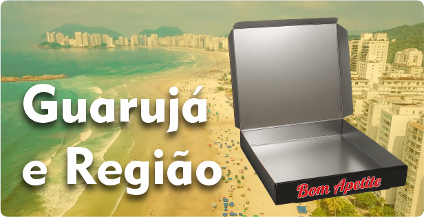 Caixa de Pizza Laminada em Guarujá