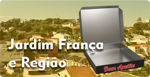Caixa de Pizza Laminada em Jardim França