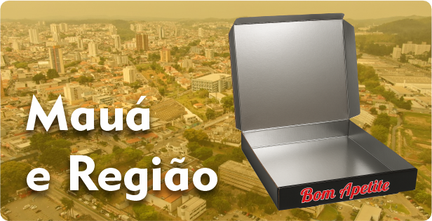 Caixa de Pizza Laminada em Mauá