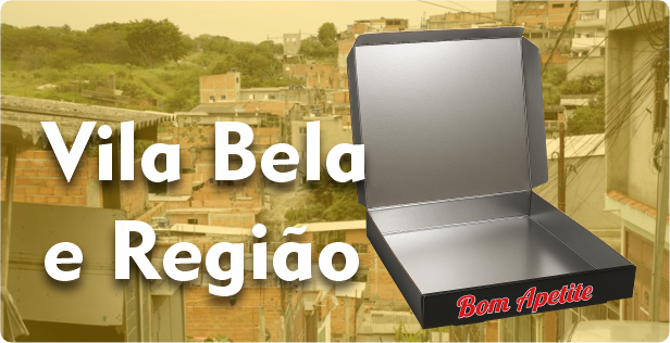Caixa de Pizza Laminada em Vila Bela