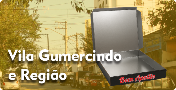 Caixa de Pizza Laminada em Vila Gumercindo
