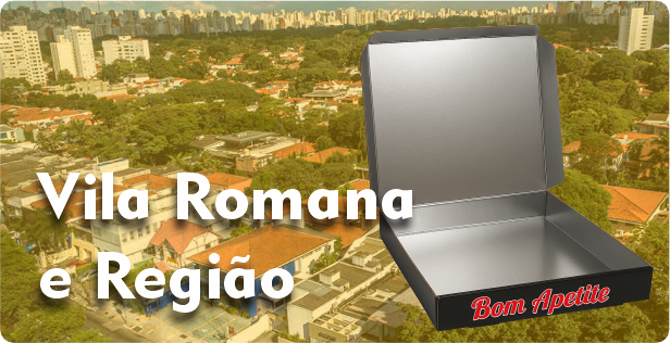 Caixa de Pizza Laminada em Vila Romana