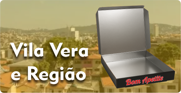 Caixa de Pizza Laminada em Vila Vera