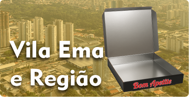 Caixa de Pizza Laminada em Vila Ema