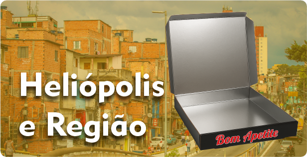 Caixa de Pizza Laminada no Heliópolis