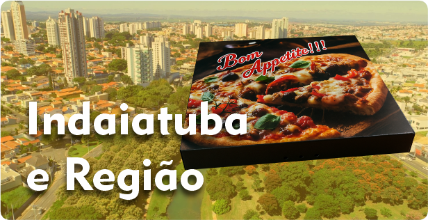 Caixa de Pizza Quadrada em Indaiatuba