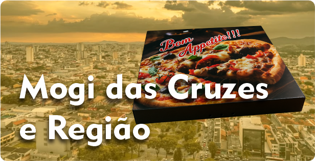 Caixa de Pizza Quadrada em Mogi das Cruzes