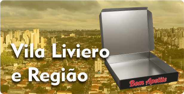 Caixa de Pizza Laminada em Vila Liviero