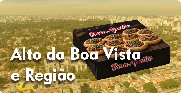 Caixa de Esfiha em Alto da Boa Vista