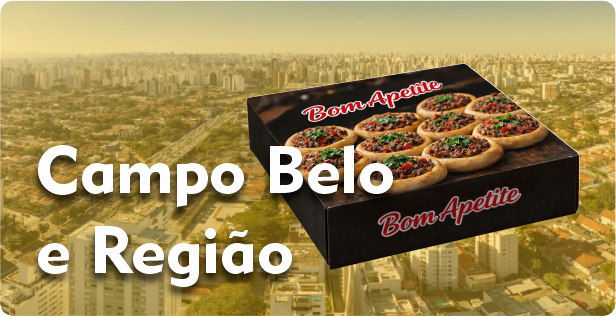 Caixa de Esfiha em Campo Belo