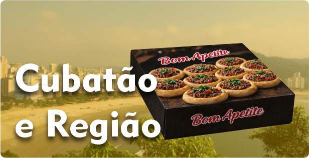 Caixa de Esfiha em Cubatão