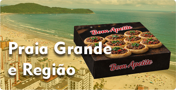 Caixa de Esfiha em Praia Grande