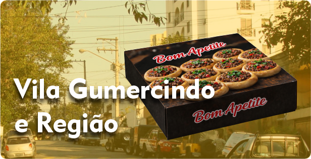 Caixa de Esfiha em Vila Gumercindo