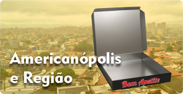Caixa de Pizza Laminada em Americanópolis