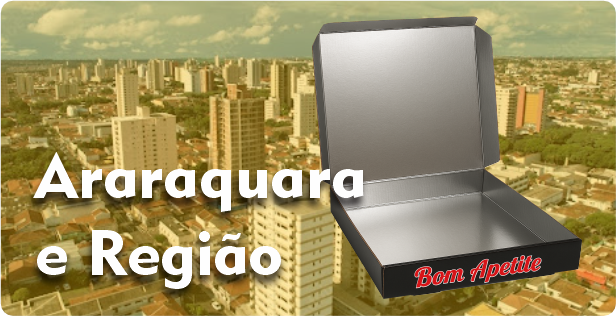 Caixa de Pizza Laminada em Araraquara