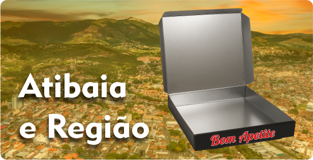 Caixa de Pizza Laminada em Atibaia