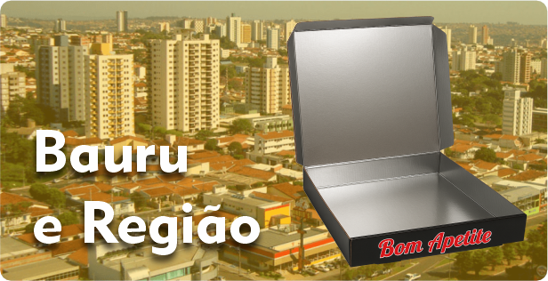 Caixa de Pizza Laminada em Bauru