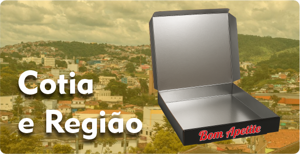 Caixa de Pizza Laminada em Cotia
