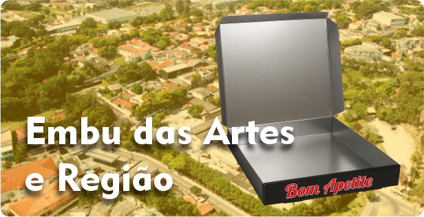 Caixa de Pizza Laminada em Embu das Artes