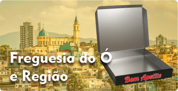 Caixa de Pizza Laminada em Freguesia do Ó