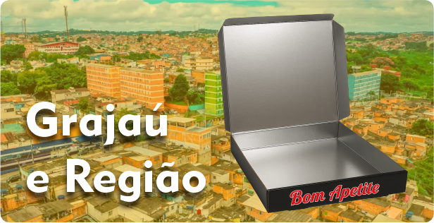 Caixa de Pizza Laminada em Grajaú