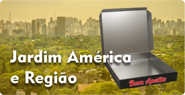 Caixa de Pizza Laminada em Jardim América