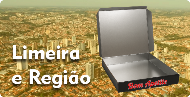 Caixa de Pizza Laminada em Limeira