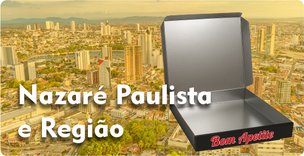 Caixa de Pizza Laminada em Nazaré Paulista