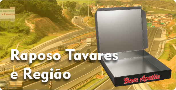 Caixa de Pizza Laminada em Raposo Tavares