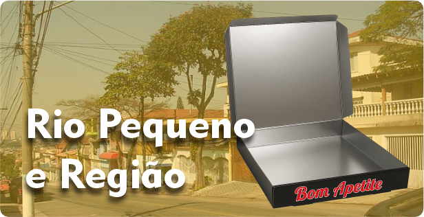 Caixa de Pizza Laminada em Rio Pequeno
