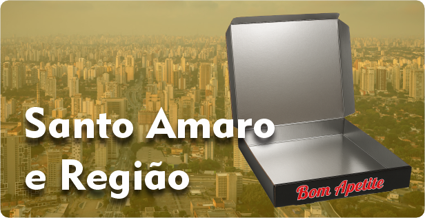 Caixa de Pizza Laminada em Santo Amaro