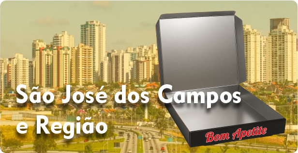 Caixa de Pizza Laminada em São José dos Campos